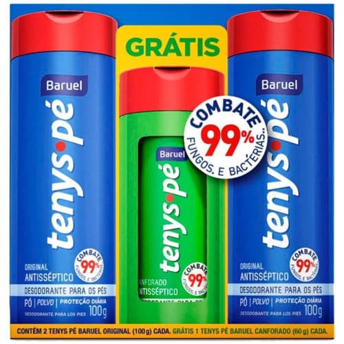KIT TALCO TENYS PE BARUEL ORIG 100 GR