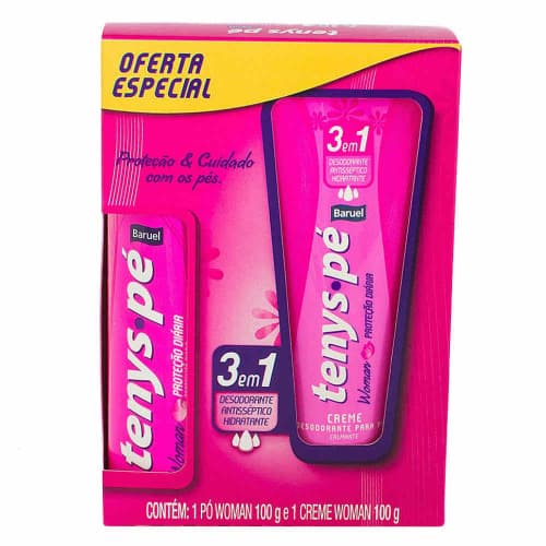 TALCO TENYS PE WOMAN KIT C/2