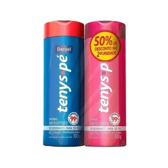 TALCO TENYS PE C/2 WOMAN+ORIGINAL 100G