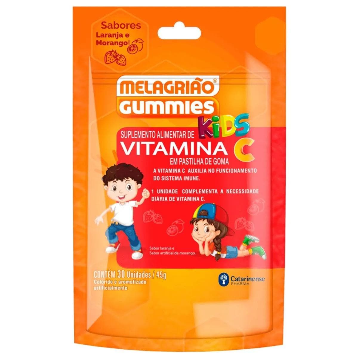 MELAGRIAO VIT C KIDS 30 GUMMIES LAR+MOR