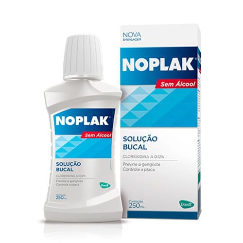 NOPLAK SEM ALCOOL SOL 250ML