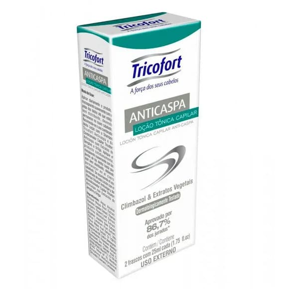 LOCAO CAP TRICOFORT ANTICASPA C/2 AMP
