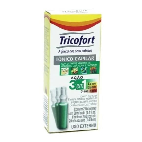TONICO CAP TRICOFORT C/2 AMPOLAS 20 ML