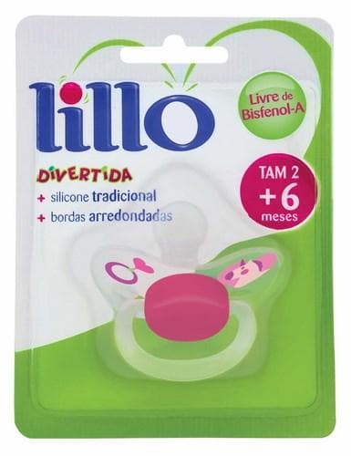CHUP LILLO DIVERTIDA N2 ORTO SILIC ROSA
