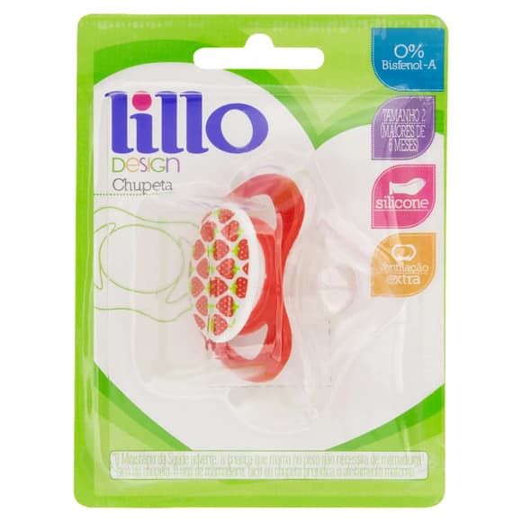 CHUP LILLO DESING N2 ORTO VERM 607880