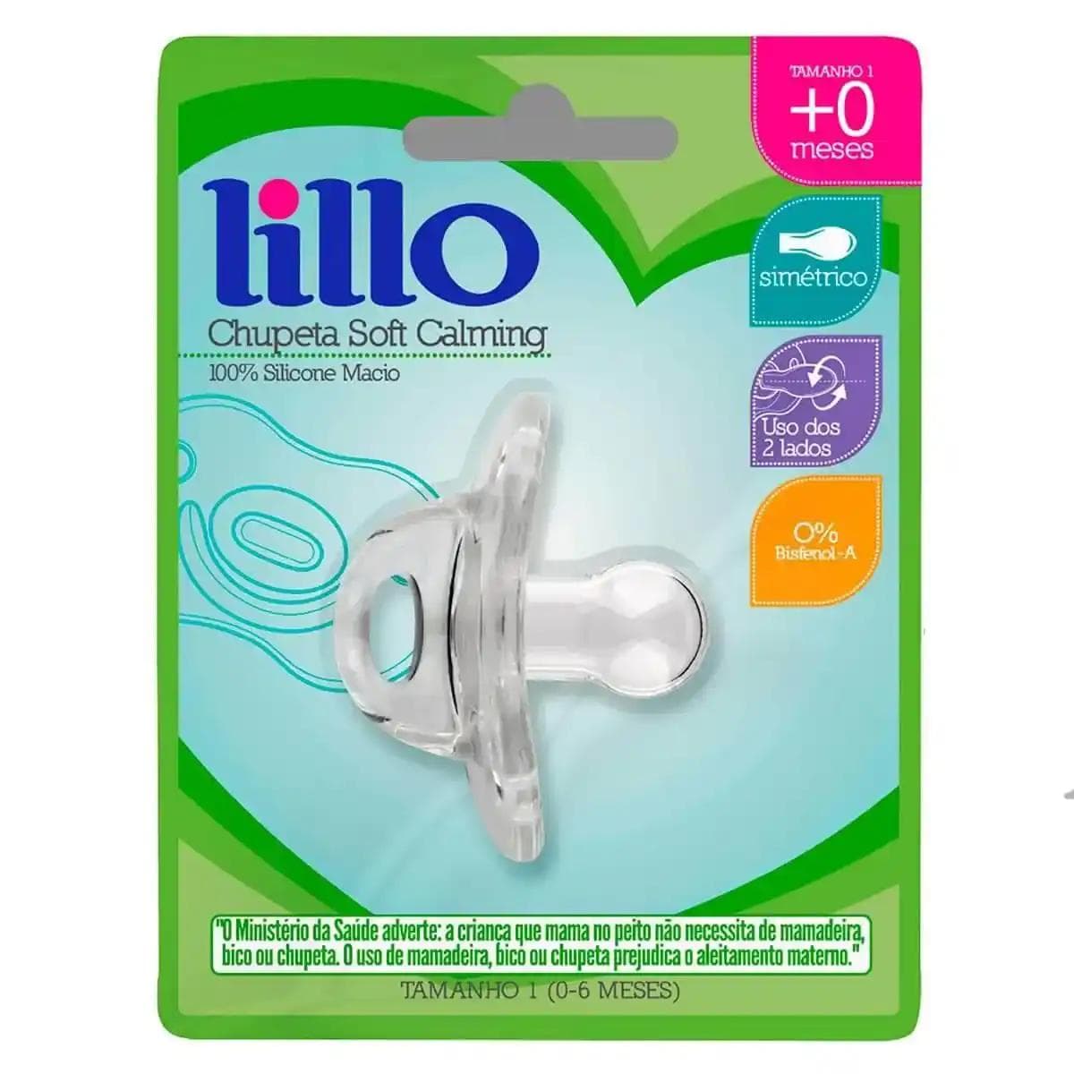 CHUPETA LILLO SOFT CONFORT ROSA