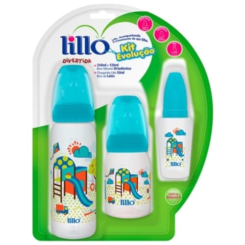 KIT MAMADEIRA LILLO EVO AZ 50/120/240ML