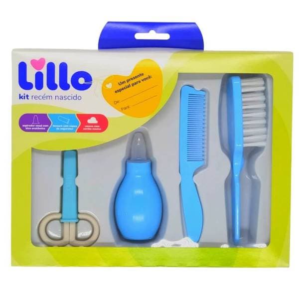 KIT RECEM NASCIDO LILLO AZUL