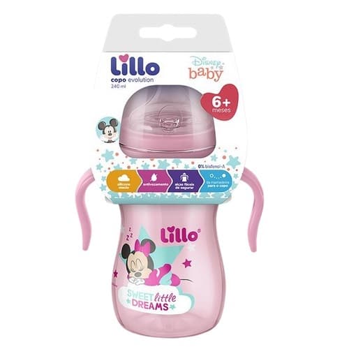 COPO APR C/ALCA EVOL DISNEY BEB S240ML RS