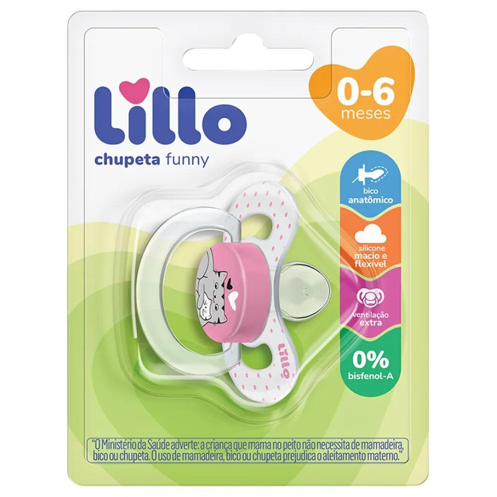 CHUPETA LILLO ROSA REF 627131