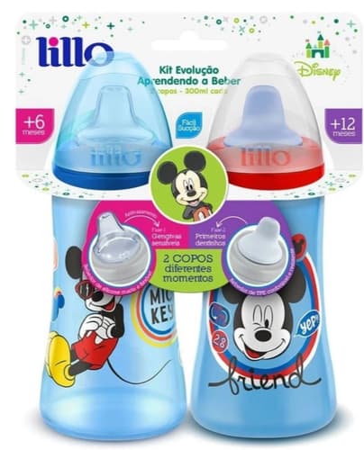 KIT LILLO 2 COPOS 300 ML