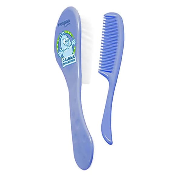CONJ ESCOVA E PENTE GALINHA PINT R-6461