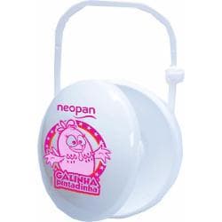 PORTA CHUPETA GALINHA PINTADINHA