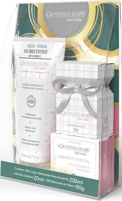 KIT GIOVANNA BABY BLANC COL+LOC+SAN