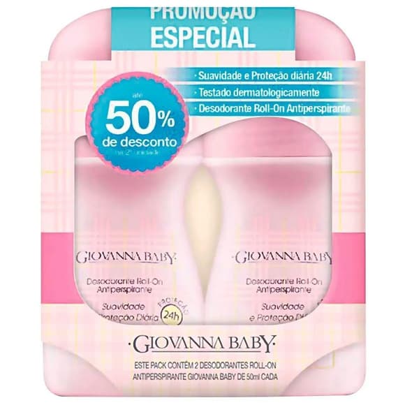 DES ROLLON GIOVA BAB 50ML C/2 CLASSIC