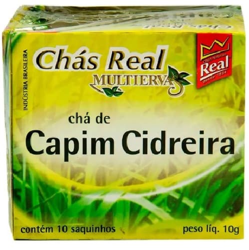 CHA CAPIM CIDREIRA 10 SACHETS