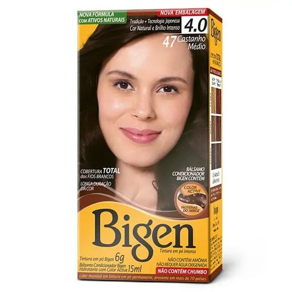 TINT BIGEN 47 / 4,0 CASTANHO MEDIO 6G