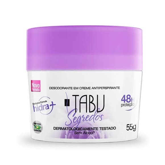 DES TABU CR SEGREDO 55G