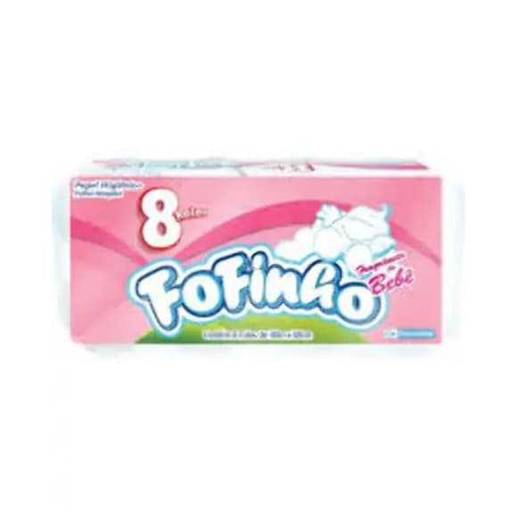 PAPEL HIGIENICO  FOFINHO BEBE C/8