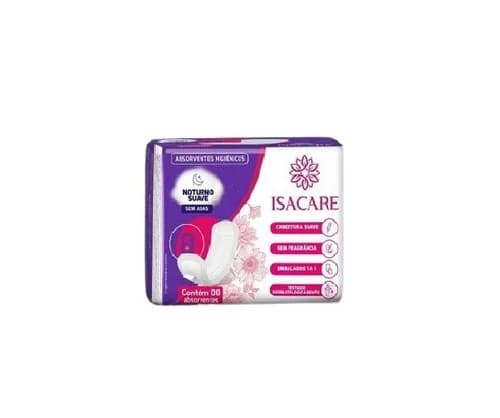 ABS ISACARE NOTURNO SEM ABAS C/8