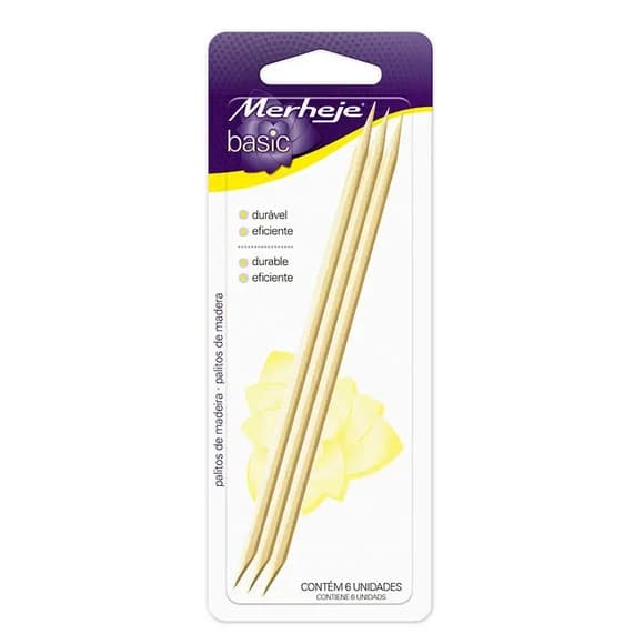 PALITO MERHEJE P/UNHAS C/6