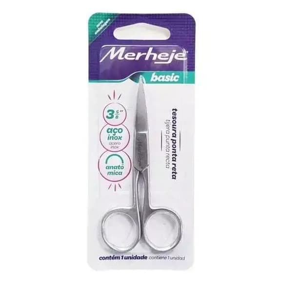 TESOURA DE UNHA BASIC RETA