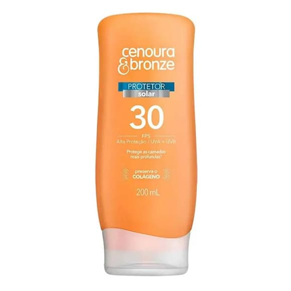 PROT SOL CEN E BRONZ LOCAO FPS30 200ML