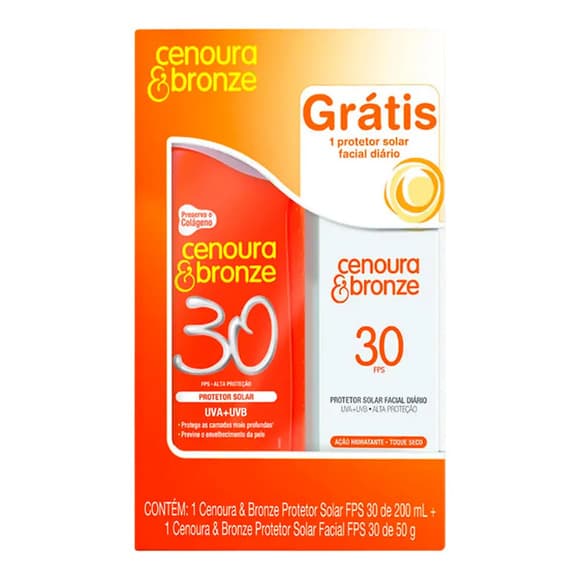 PROT SOL CEN E BRONZ GTS PROT FACIAL