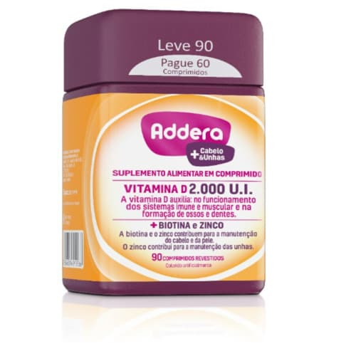 ADDERA + CABELO/UNHAS F/90C
