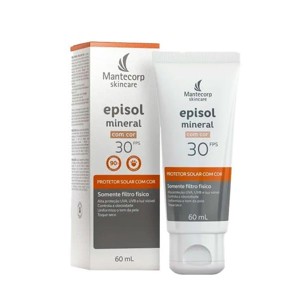 EPISOL COLOR MINERAL C/ COR 60ML