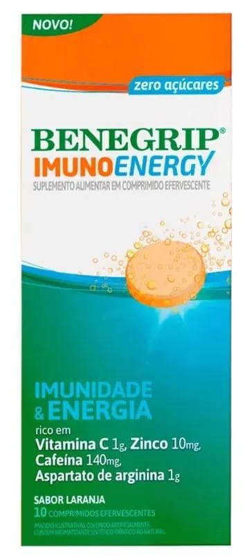 BENEGRIP IMUNO ENERG C/10CPR