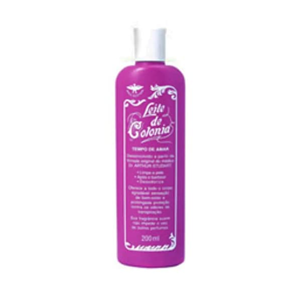 LEITE COLONIA TEMPO DE AMAR 200ML ROXO
