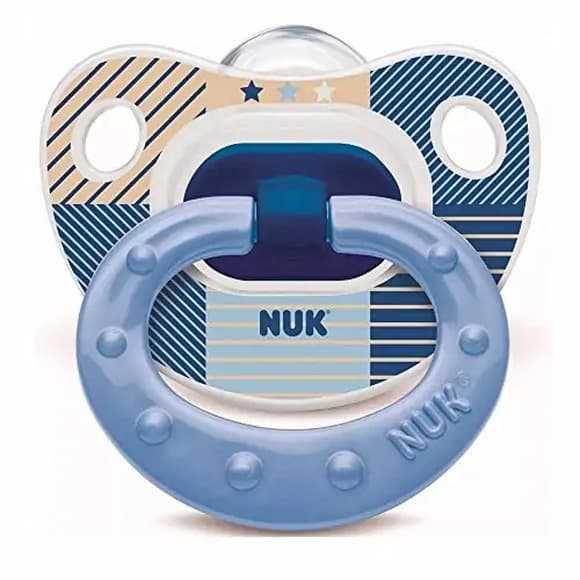 CHUPETA NUK 0-6 MESE LISTRADA BOY