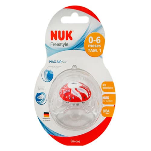 CHUPETA NUK 0- 6 MES FREESTYLE GIRLS