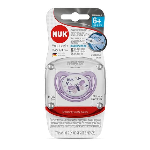 CHUP NUK 2 BICO ORTOD 6042