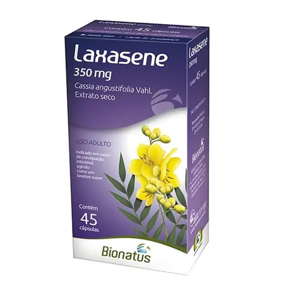 LAXASENE 350MG 45CAP EXTRATO SECO