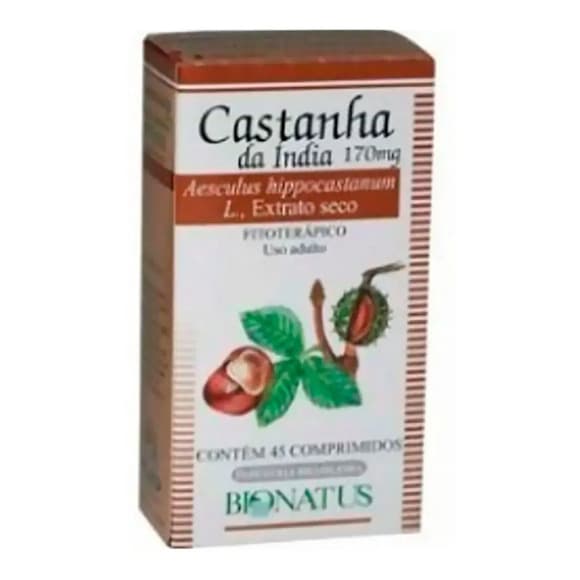 CASTANHA DA  INDIA VARILES170MG 45 COMP