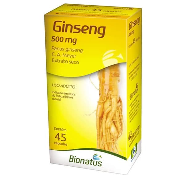 GINSENG 500MG 45 CAPSULAS