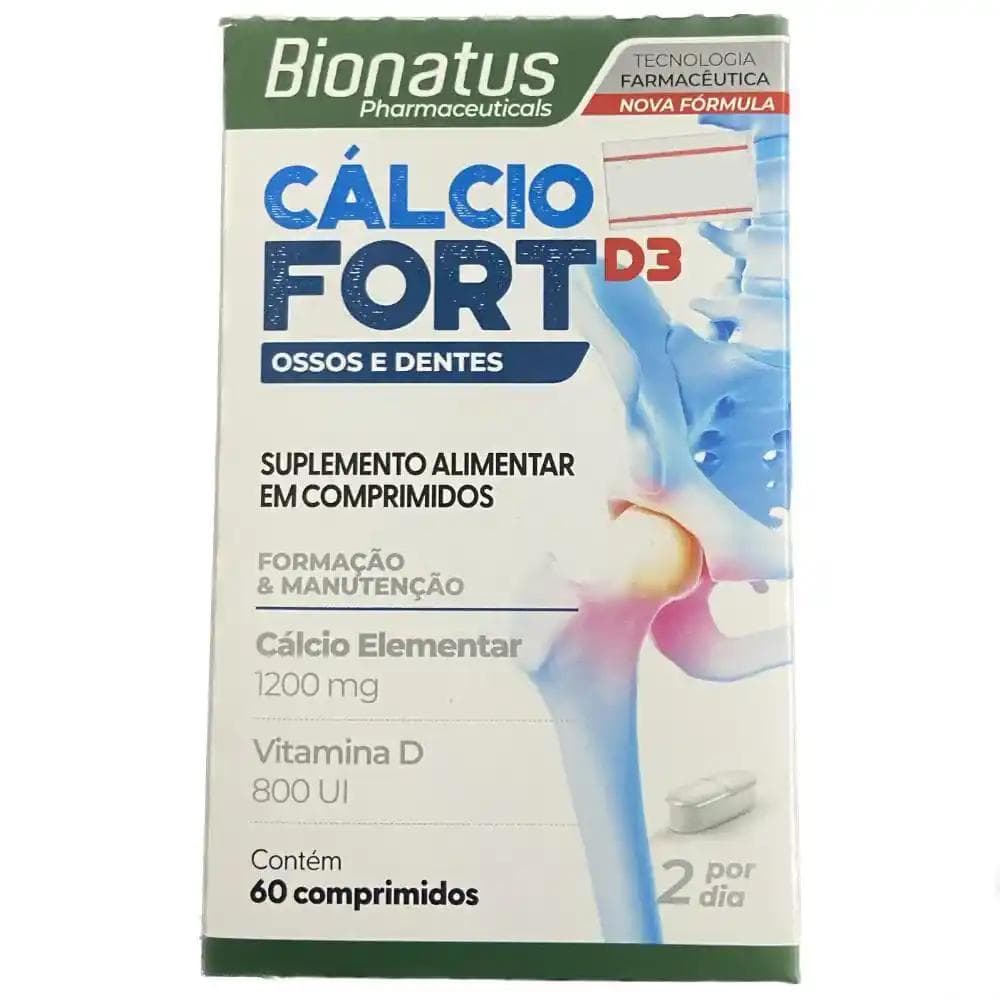 CALCIO FORT 600 MG +D C/60 CAPS