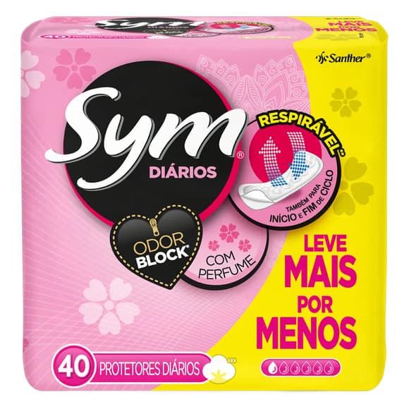 PROT DIARIO SYM 40 UNID C/PERFUME