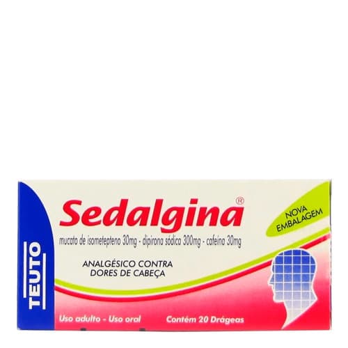 SEDALGINA CX 2BL X 10DRG