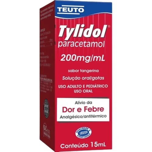 TYLIDOL 200MG GTS 15ML
