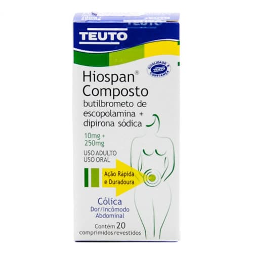 HIOSPAN COMPOST 250MG C/20DRG