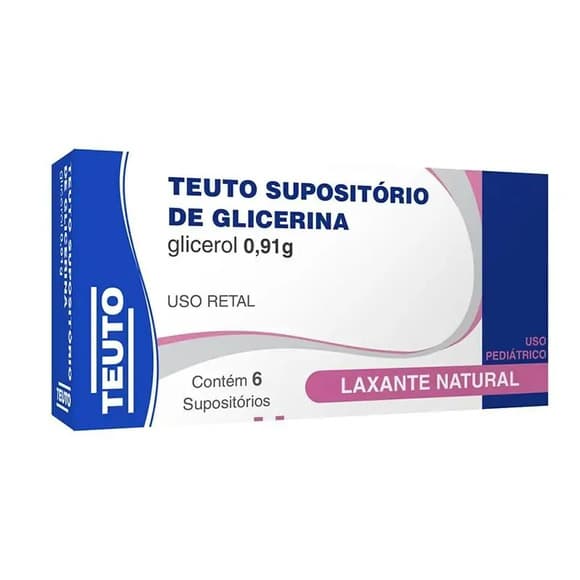 SUP. GLICERINA PEDIATRICO CX 6