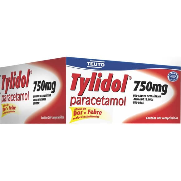 TYLIDOL 750MG 50BL 4CP
