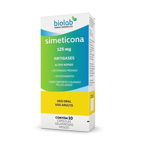 SIMETICONA(GEN) 125MG CX 10CAPS
