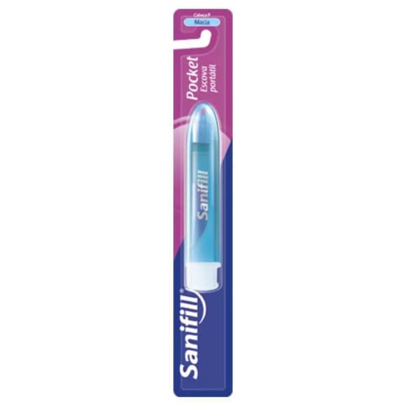 ESC DENT SANIFILL POCKET VIAGEM MACIA
