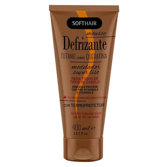 DEFRIZ SOFTHAIR TUTANO C/QUERA400 ML