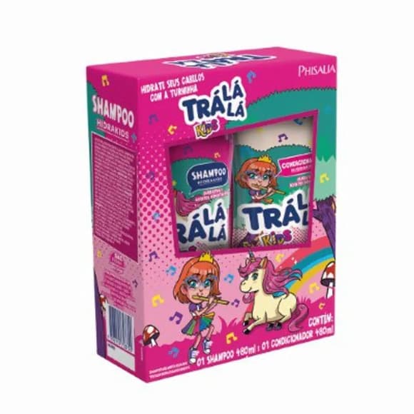 KIT TRA LA LA SH+COND HIDRAKIDS