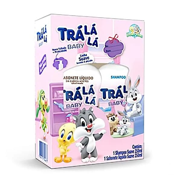 KIT SH + SAB LIQUIDO TRALALA BABY